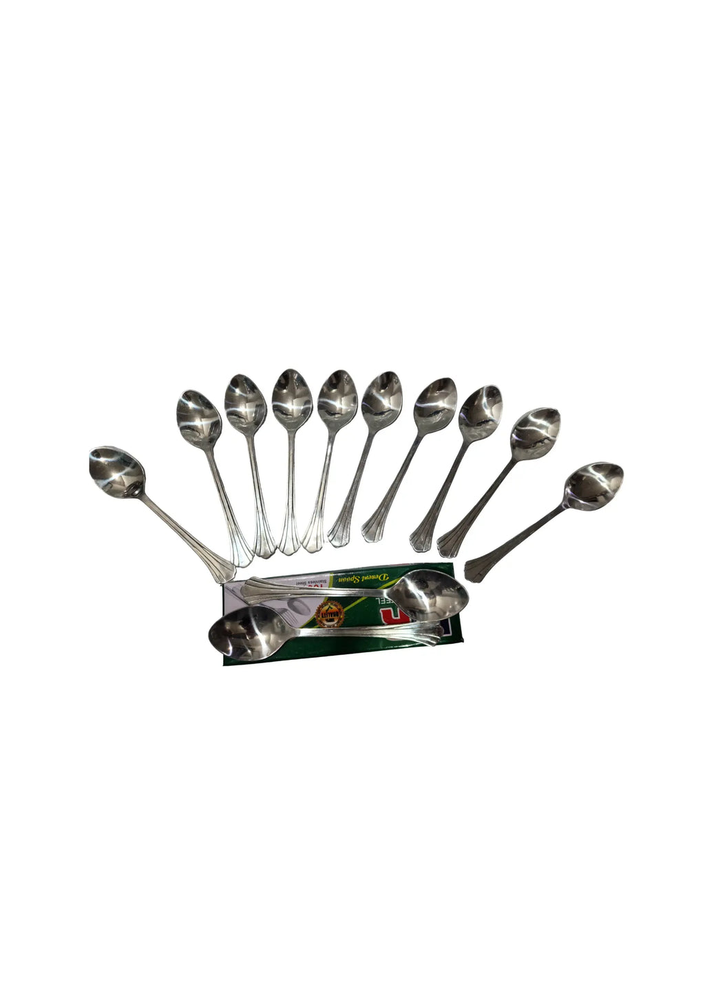 Stainless Steel Spoon Set (12 Pcs)