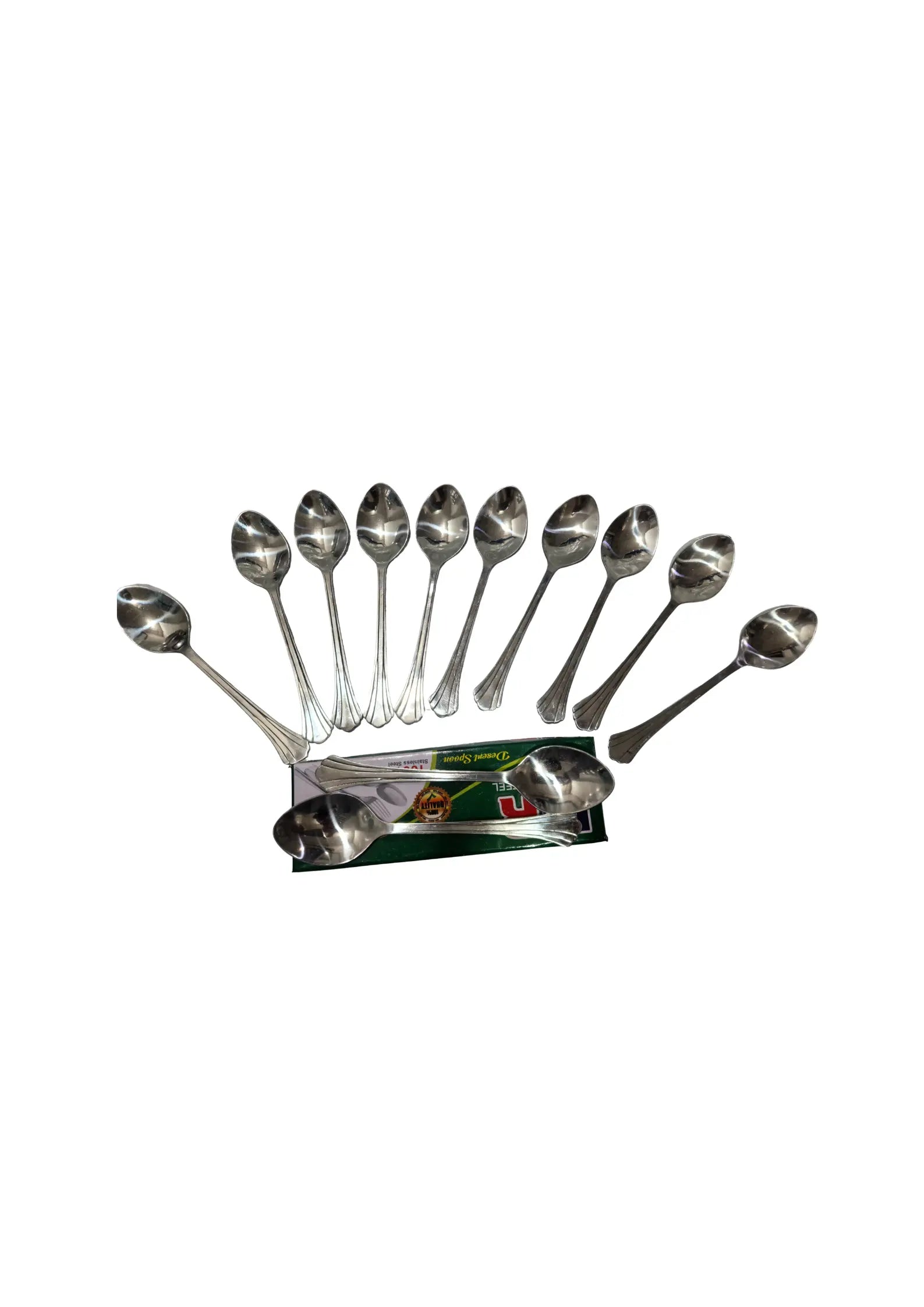 Stainless Steel Spoon Set (12 Pcs)