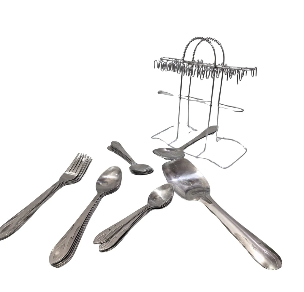 29 Pcs Cutlery Set with Stand