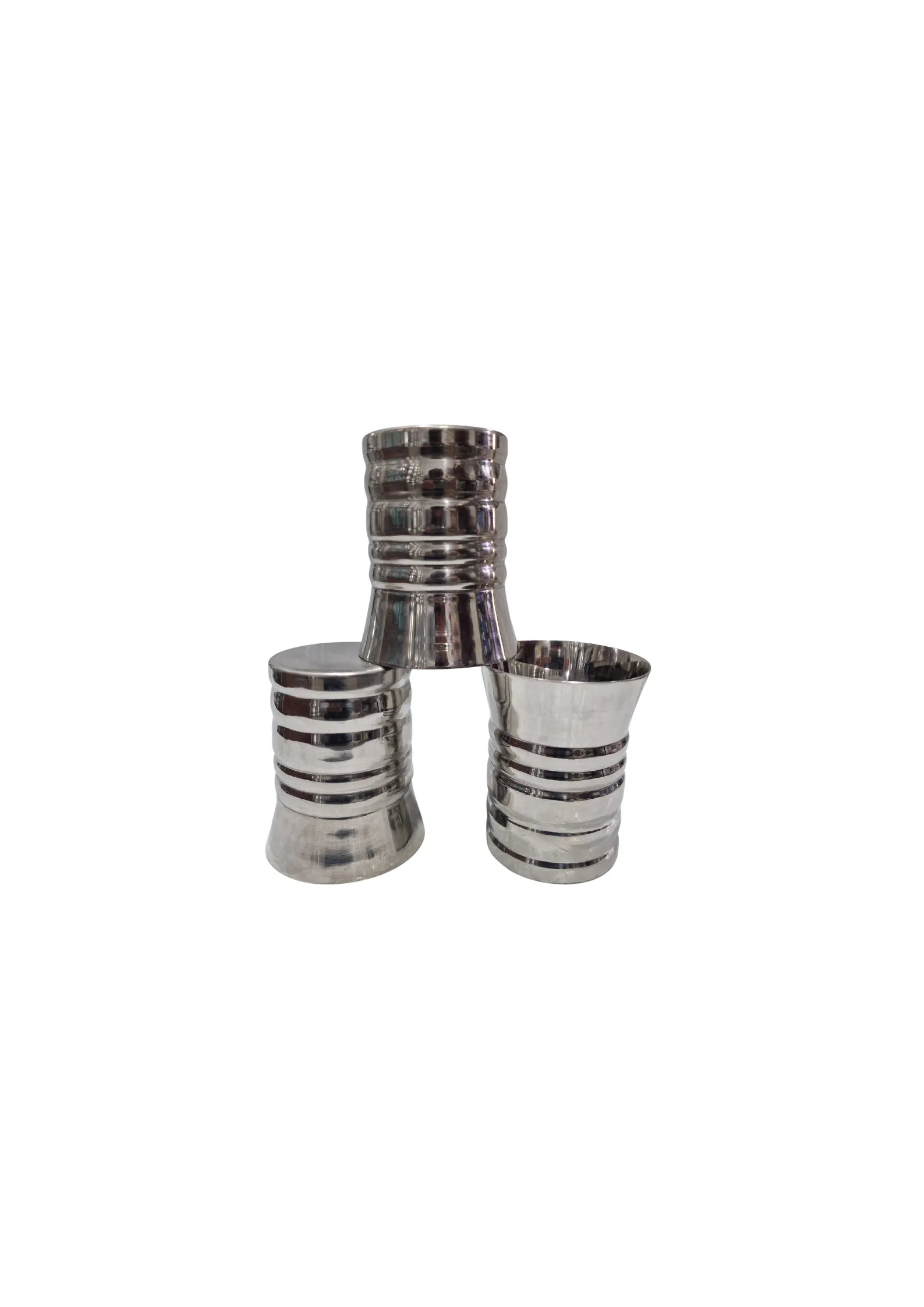 350ml Steel Glass Set- Design two