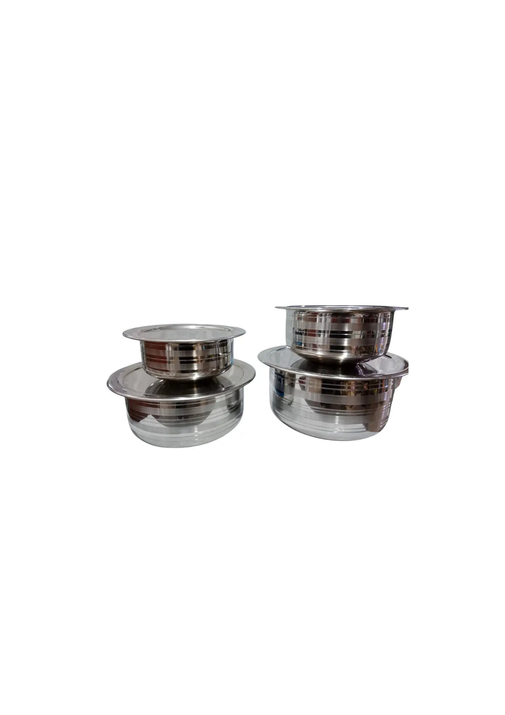 Stainless Steel Pateela Set (4 size)