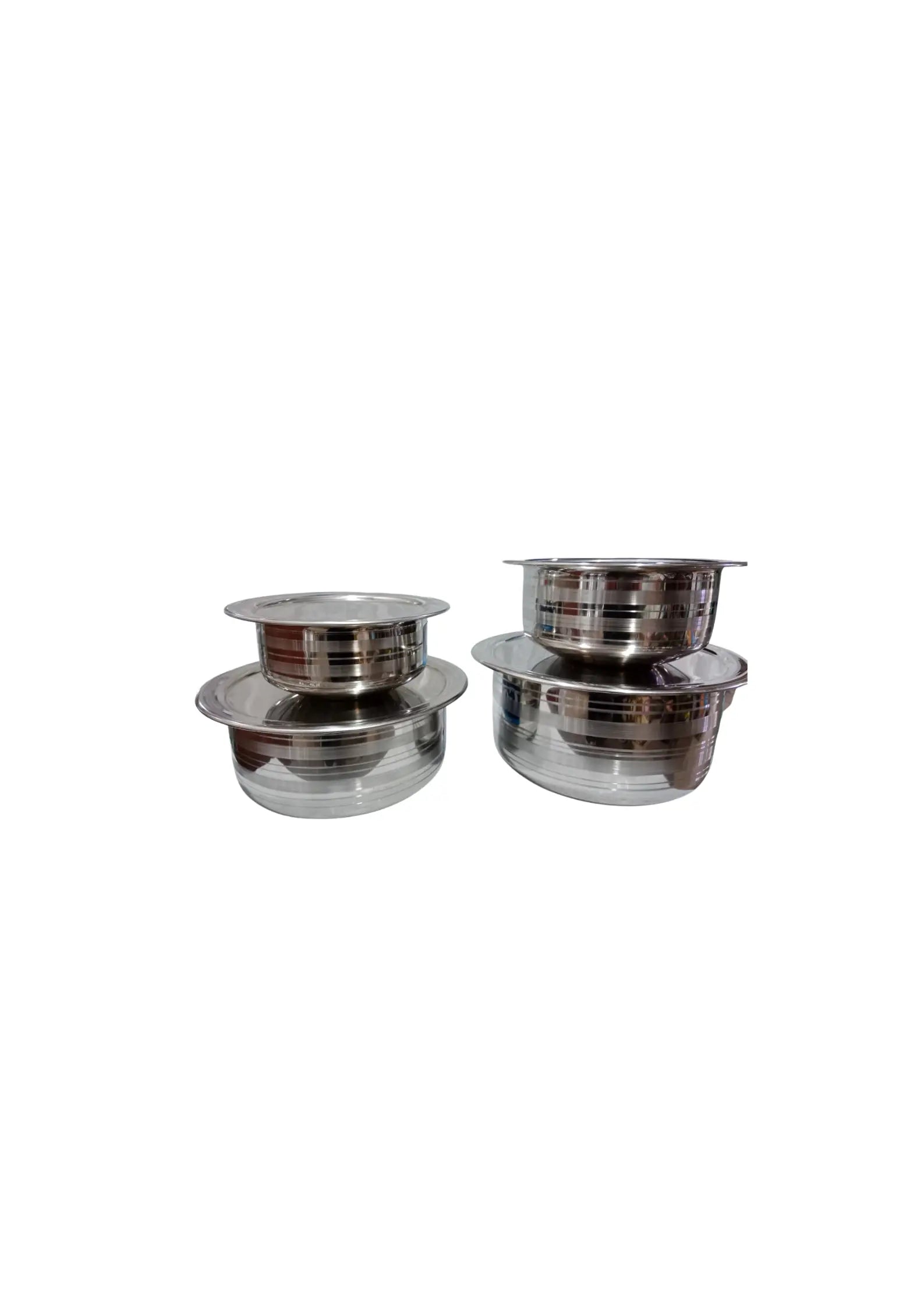 Stainless Steel Pateela Set (4 size)