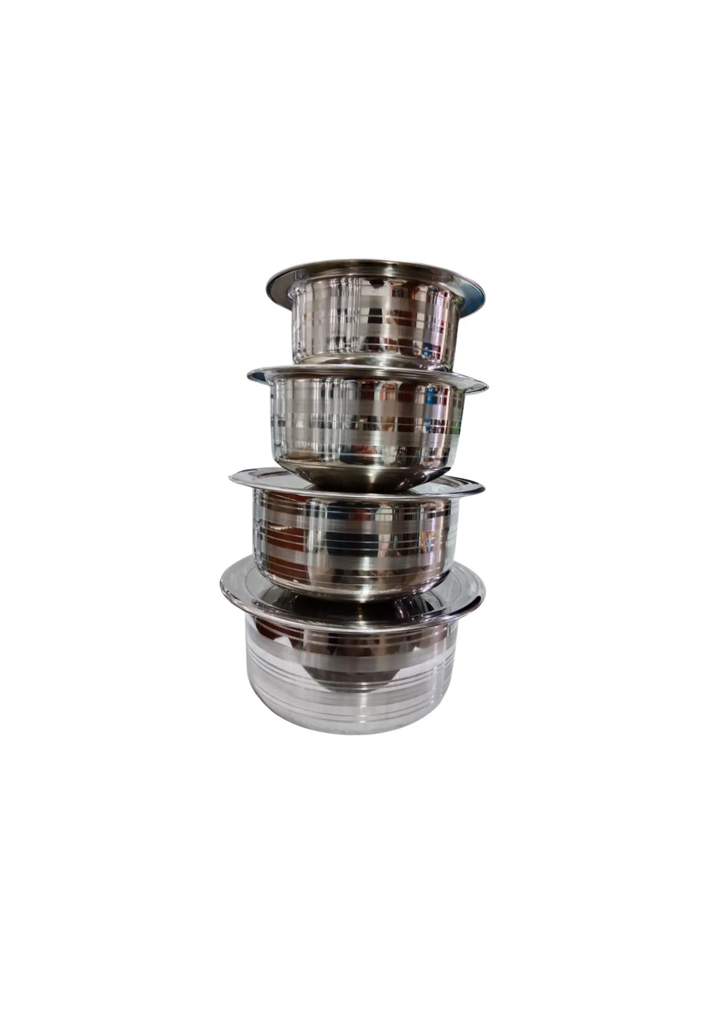 Stainless Steel Pateela Set (4 size)