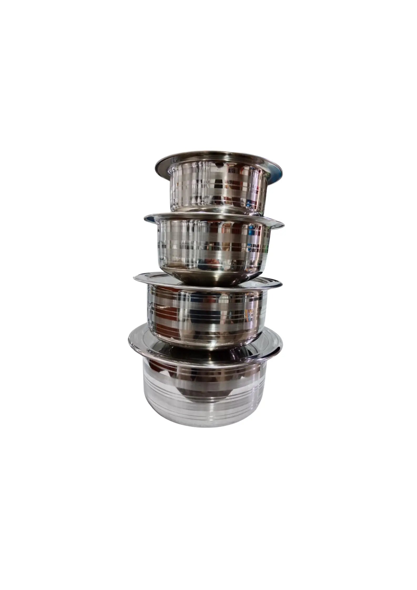 Stainless Steel Pateela Set (4 size)