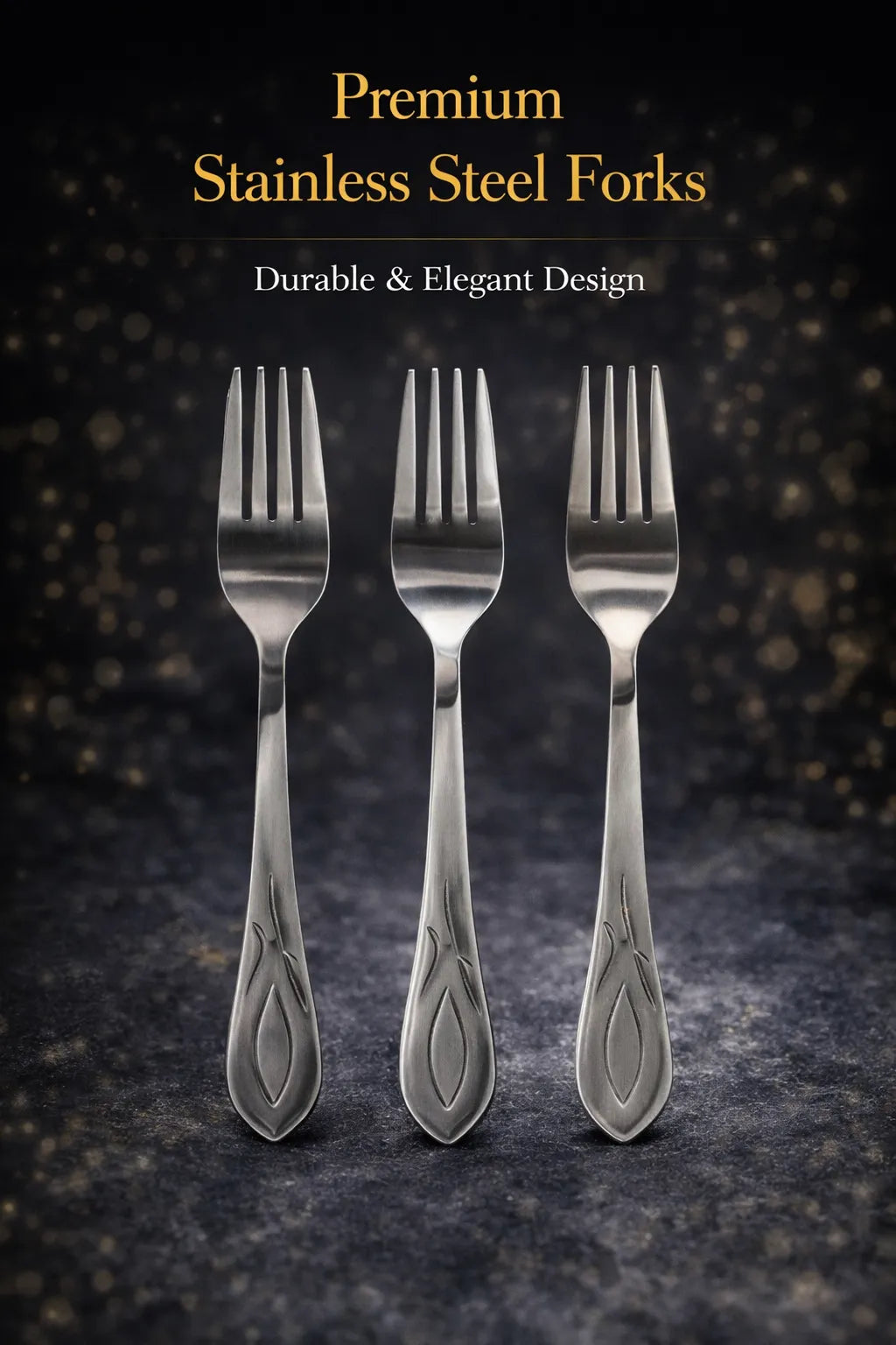 Steel Fork Set-12 Pcs