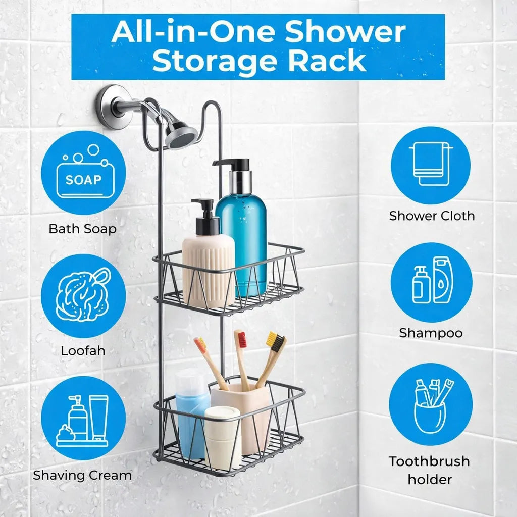 2-Tier Caddy for Bathroom/Kitchen