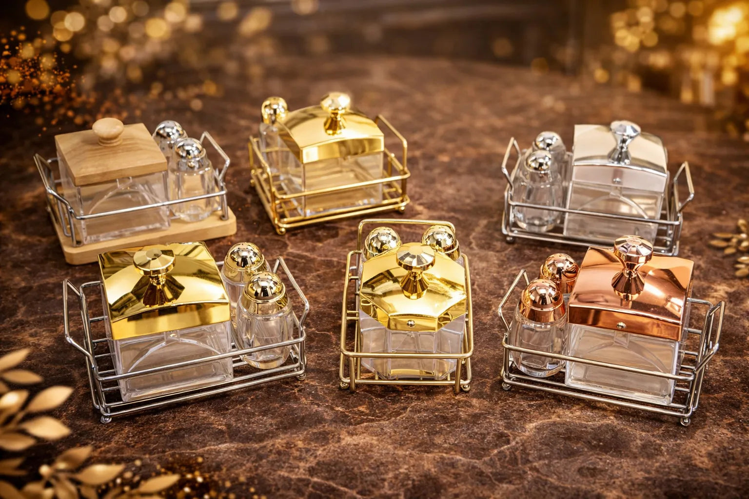 Stylish Condiment Set
