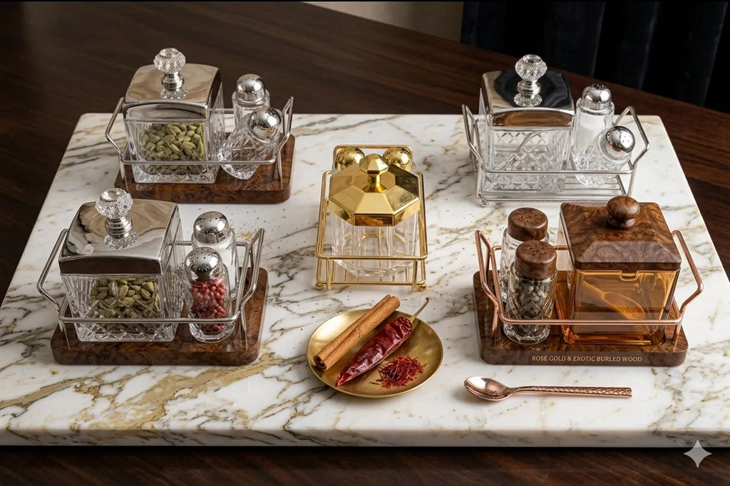 Stylish Condiment Set
