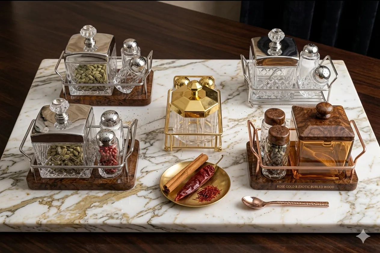 Stylish Condiment Set