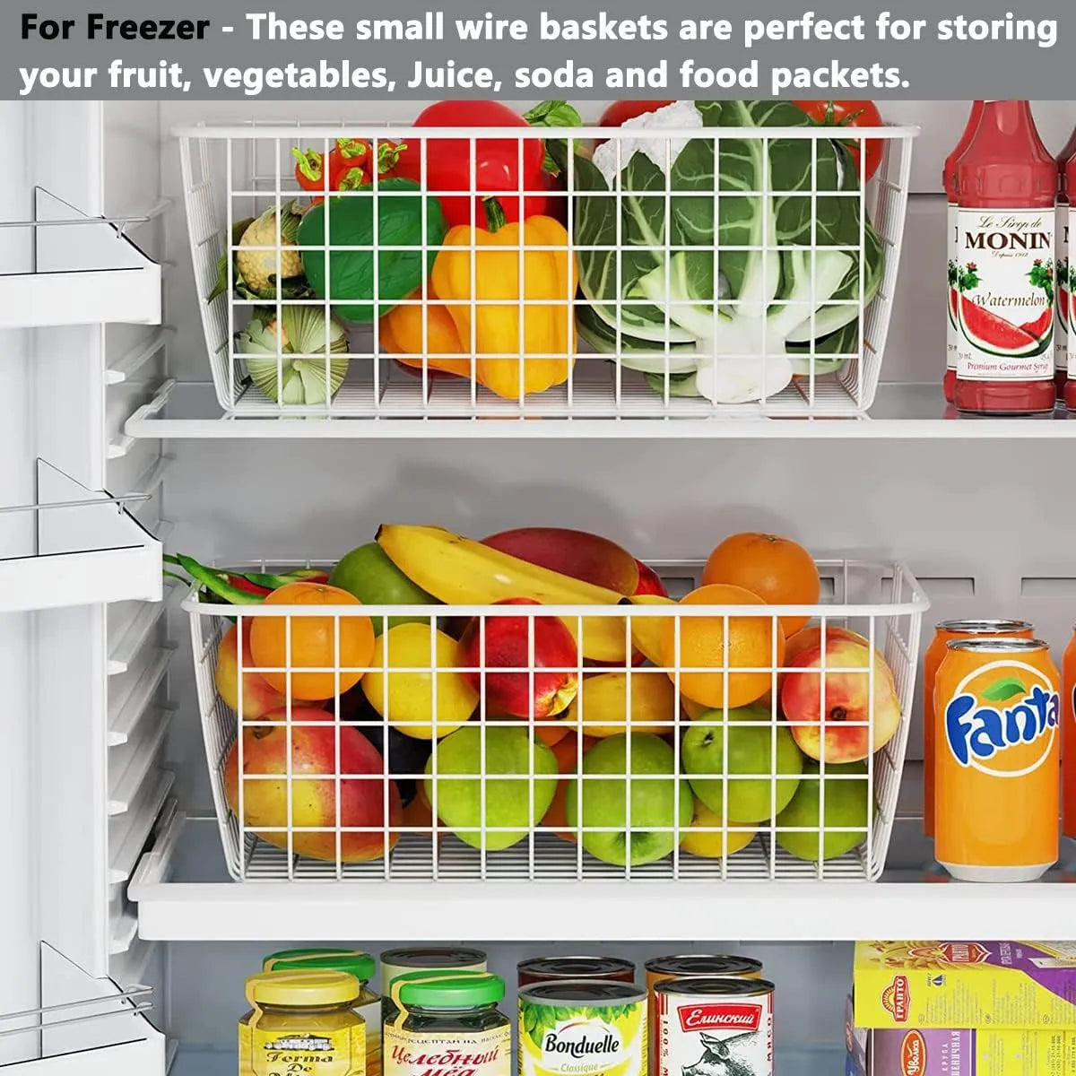 Set of 2 Food Baskets
