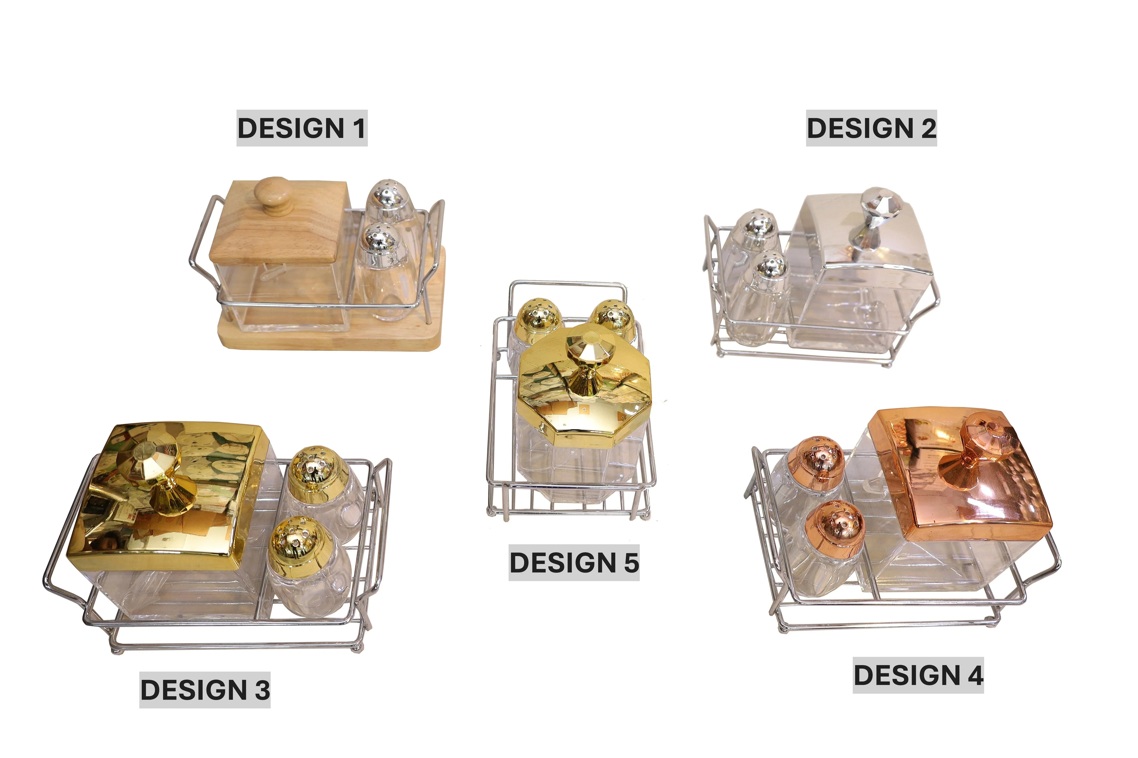 Stylish Condiment Set