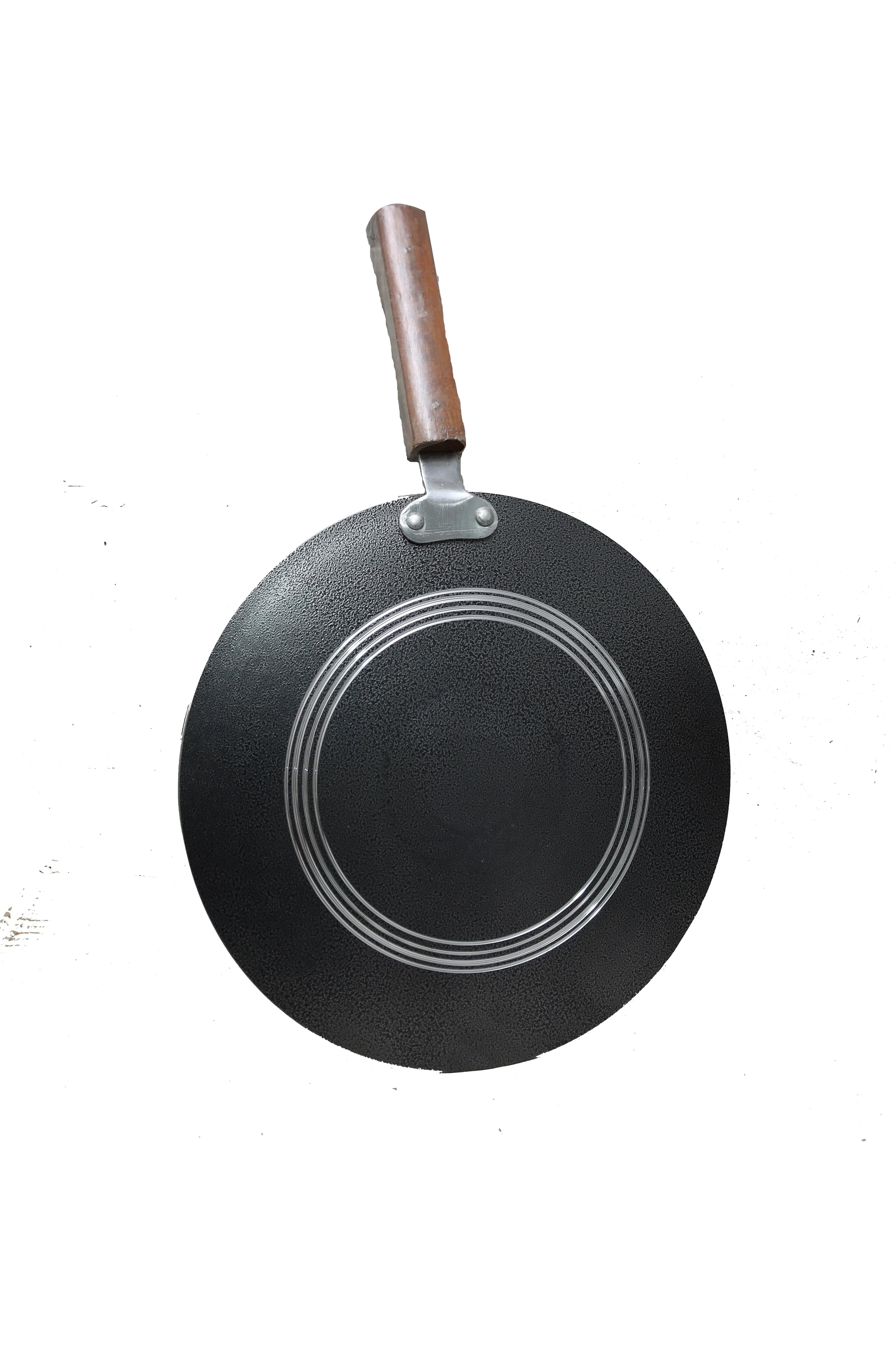 Flat Roti pan + Tong