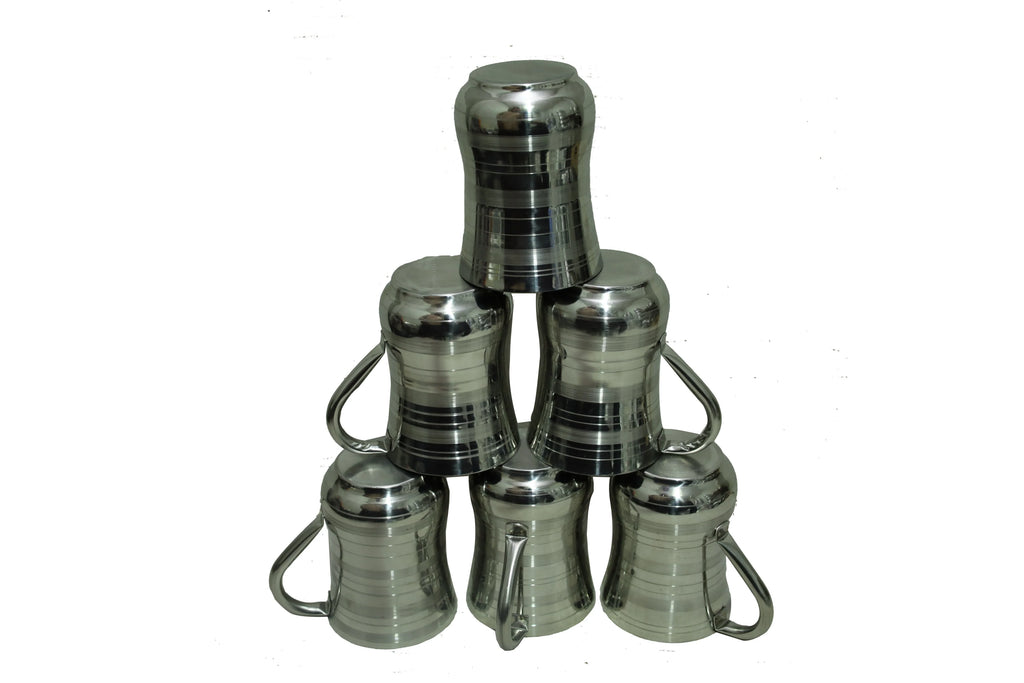 Steel Glass Set - Design One