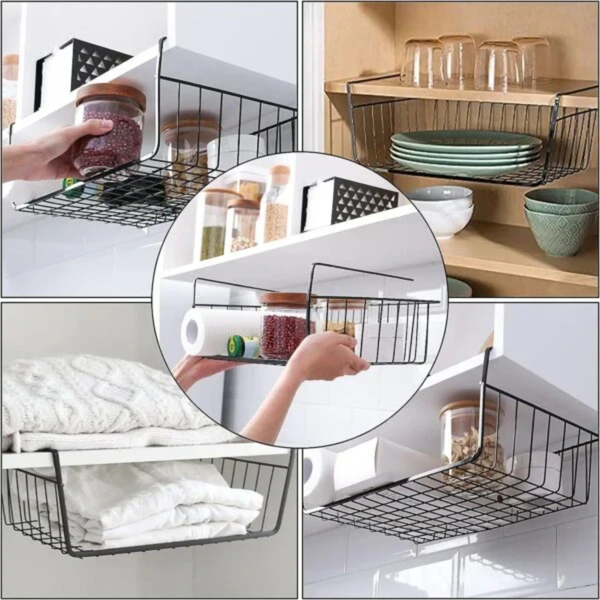 Portable Under Table Storage Organizer