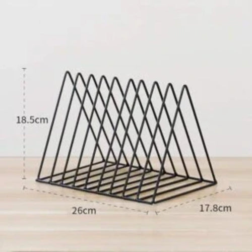 9 Slot Aesthetic Book Rack