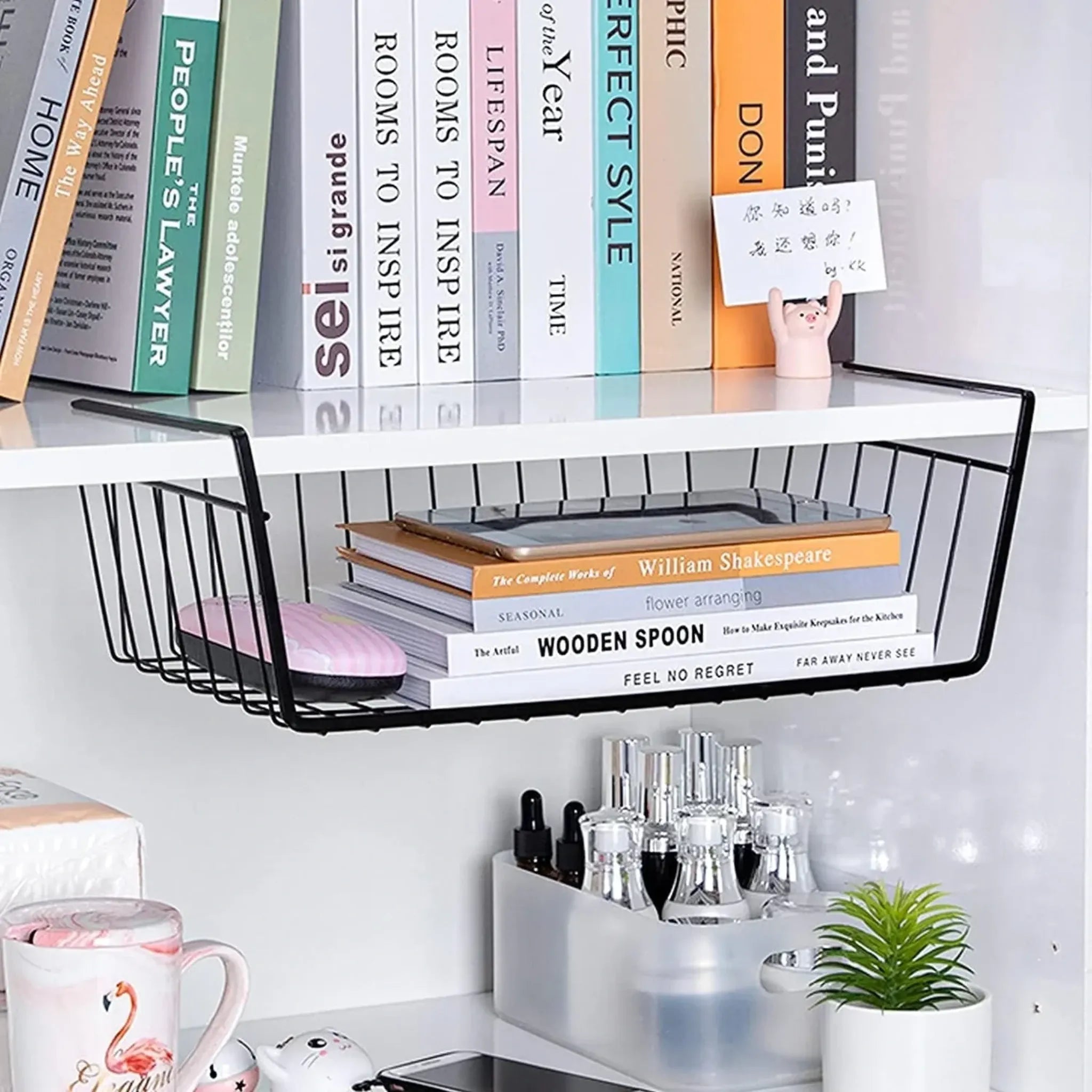Portable Under Table Storage Organizer