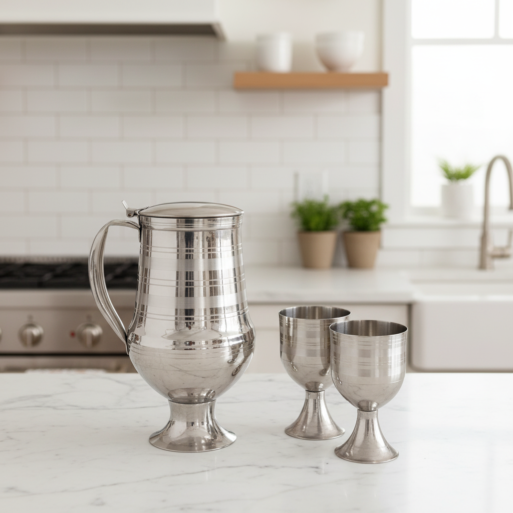 Goblet Drinking Set - 7 Pcs
