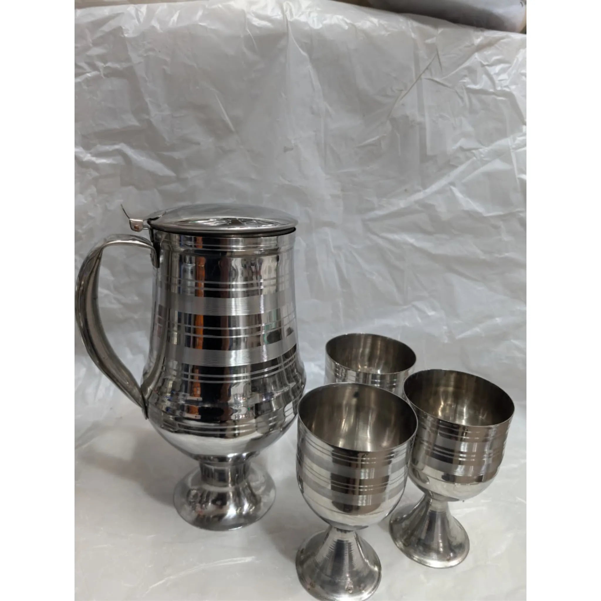 Goblet Drinking Set - 7 Pcs