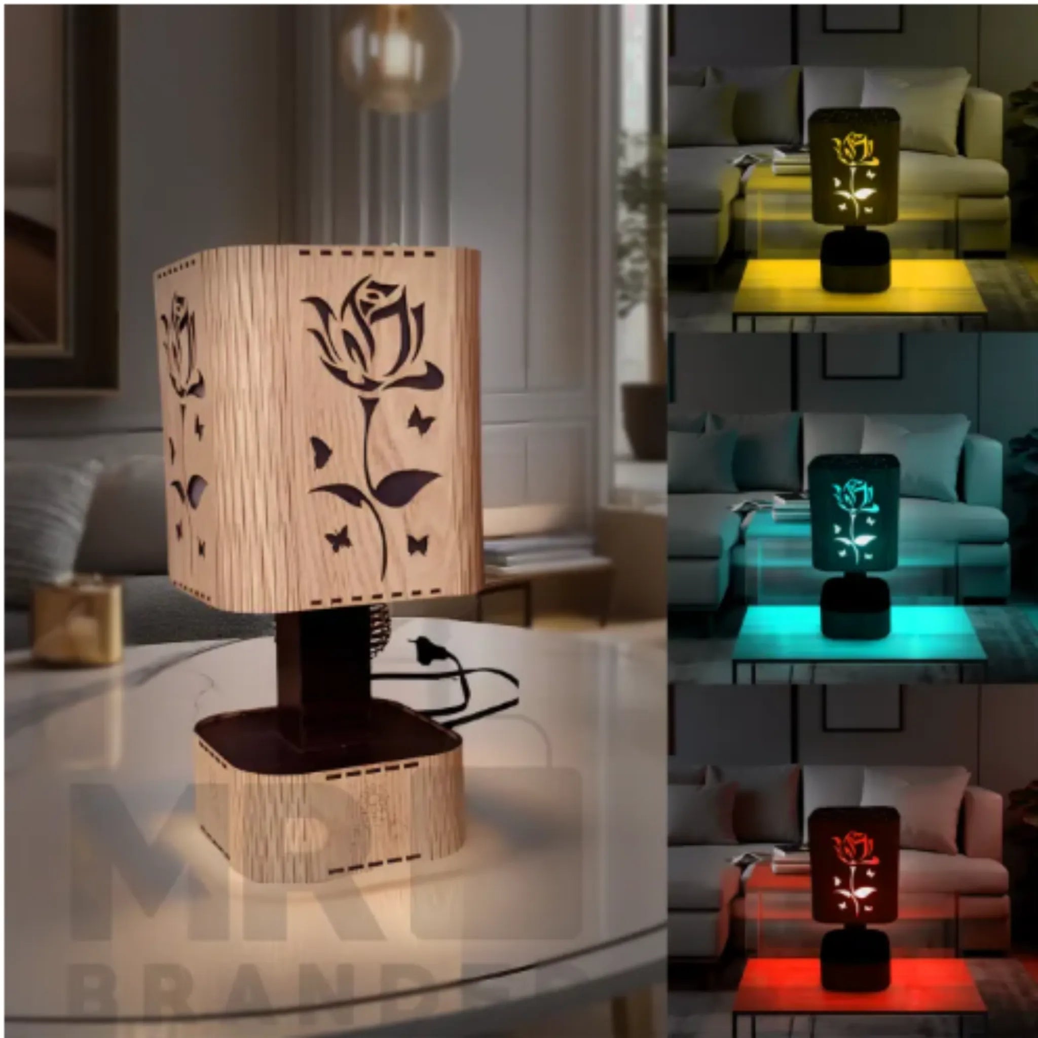 Wooden Lamp-D1