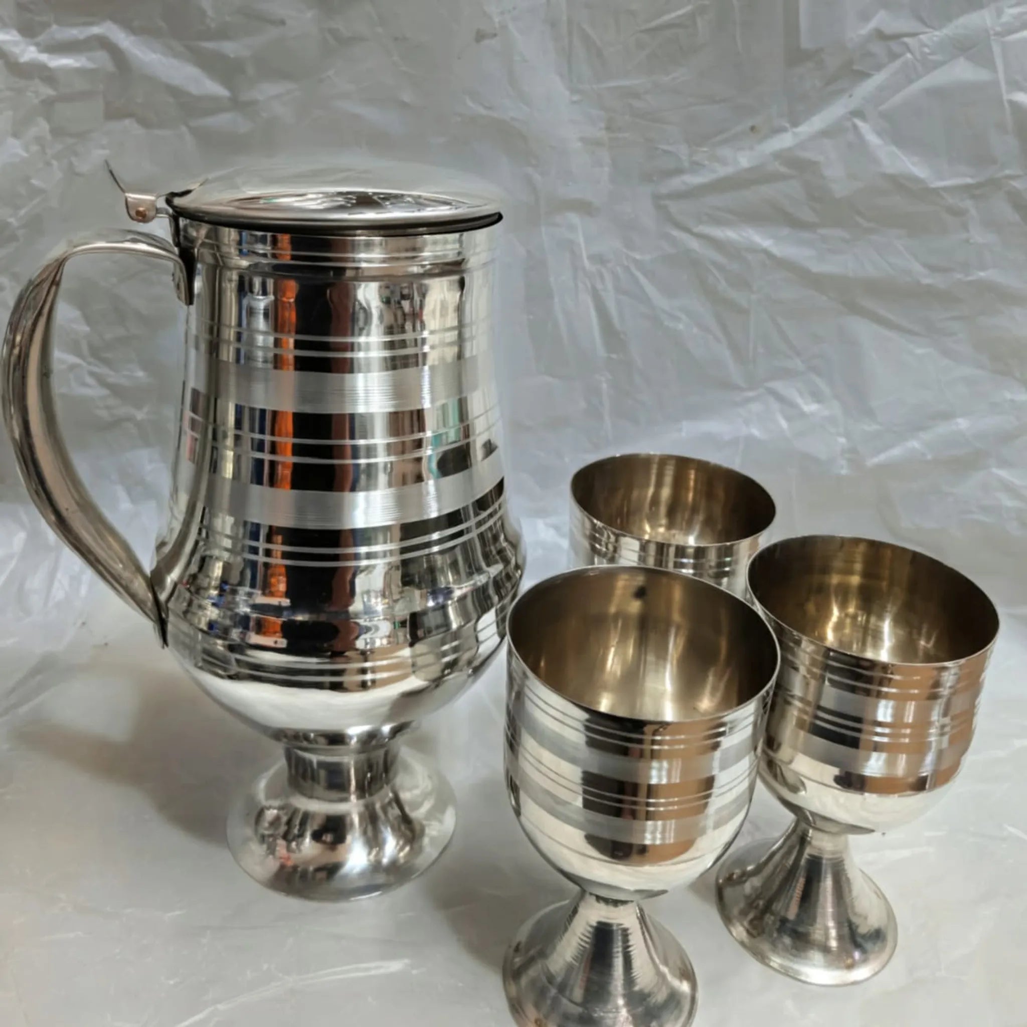 Goblet Drinking Set - 7 Pcs