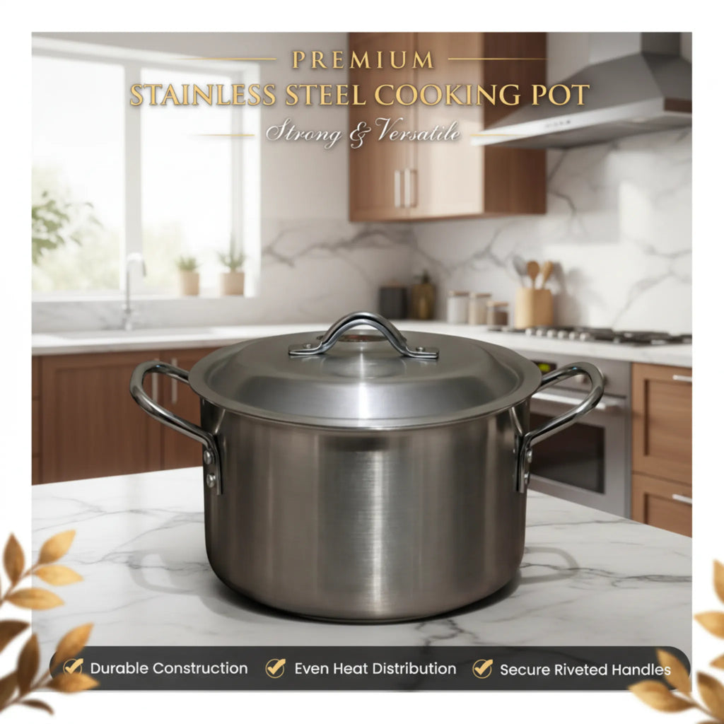 Stainless Steel Boiling Pots