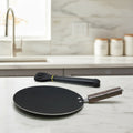 Flat Roti pan + Tong