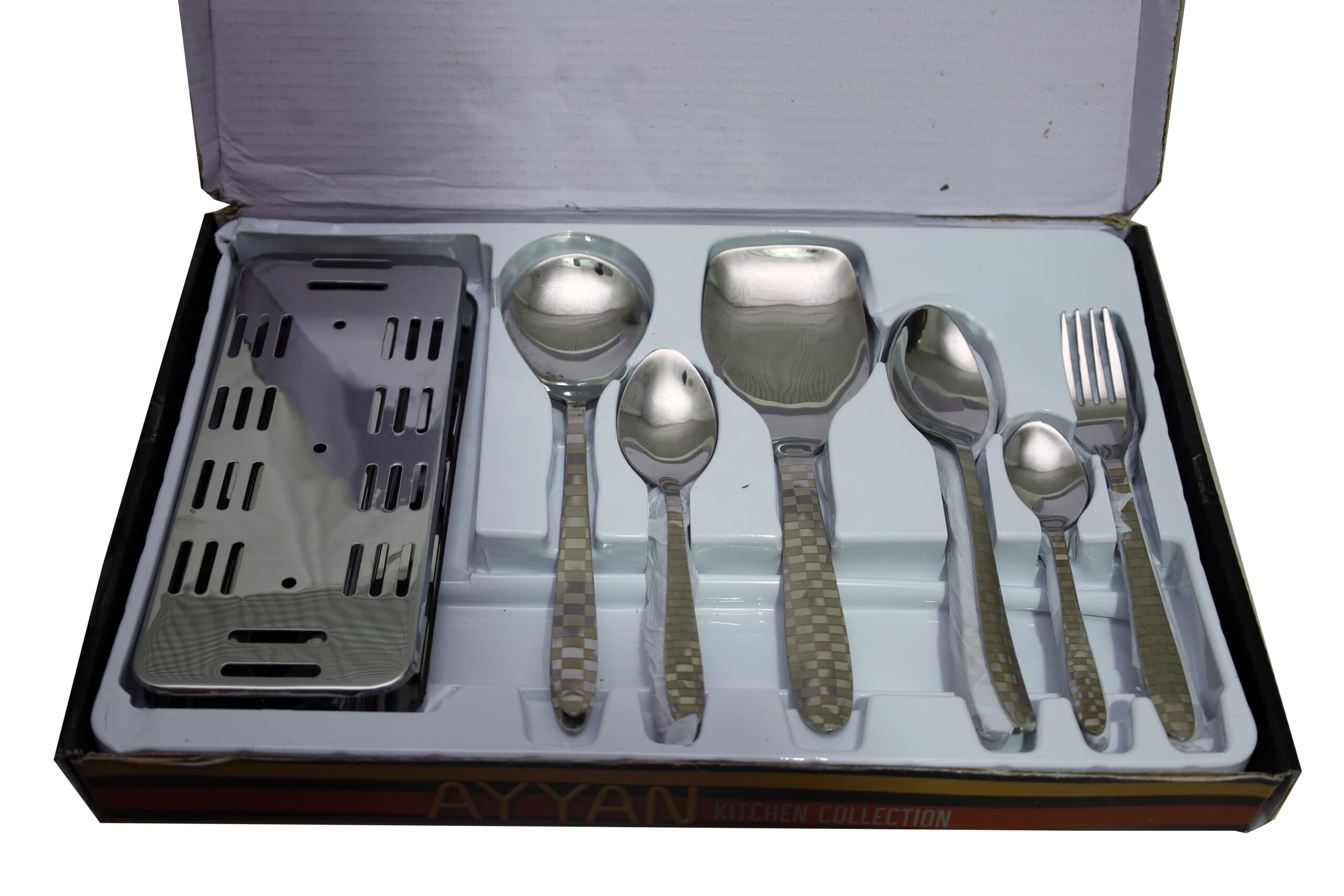 30-Piece Spoon Set with Stand