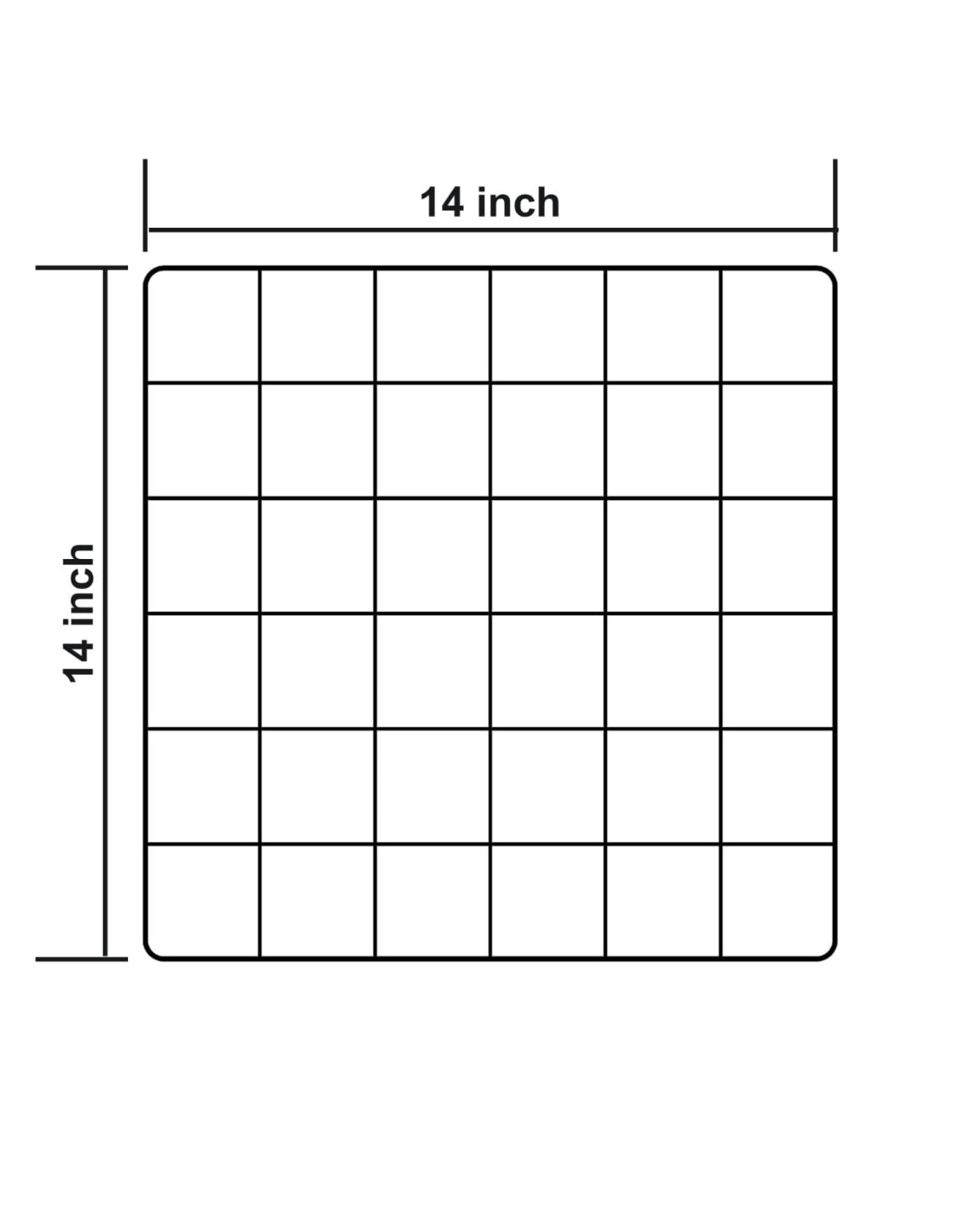 Multifunction Wall Art Square Photo Grid