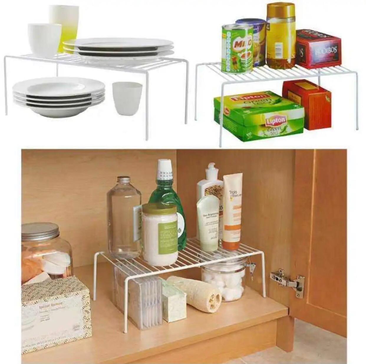 Kitchen Accessories Cabinet Desktop Rack Shelf