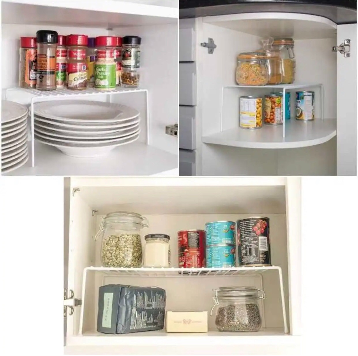 Kitchen Accessories Cabinet Desktop Rack Shelf